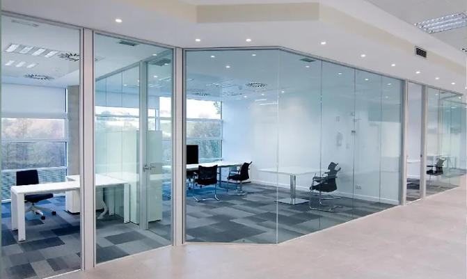 Office Glass Cabin Work