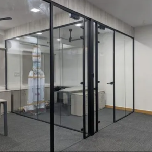 Glass partition